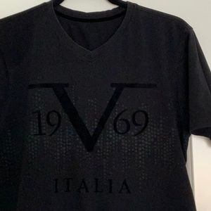 Men Tees- _ Short Sleeve Black Size S